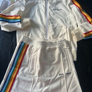 Palm angels 2pc skirt set